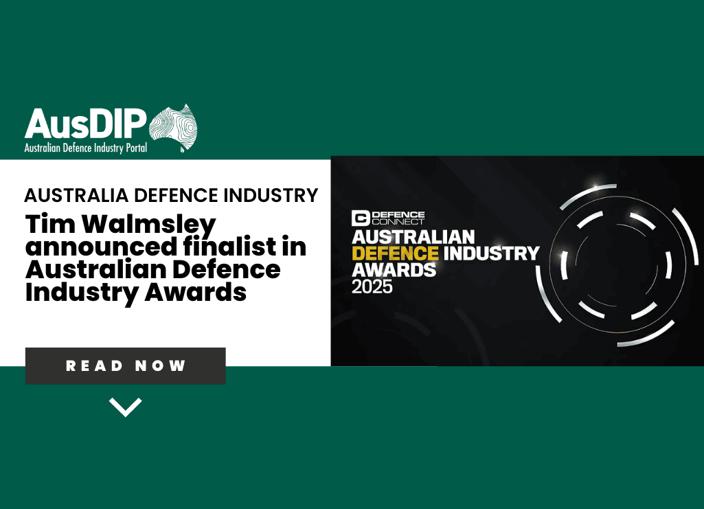 BenchOn Blog Banner 2025 Industry Awards Tim Walmsley announced finalist in Australian Defence Industry Awards