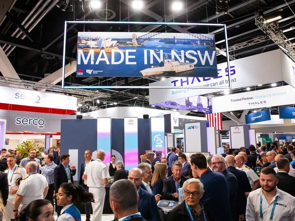 Australian maritime defence supply chain SME networking at Indo Pacific