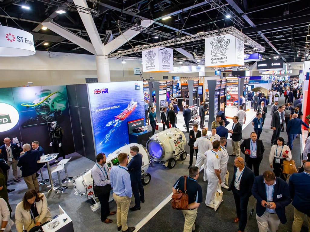 Maritime defence exhibition Sydney Indo Pacific 2025 showcasing naval innovation